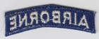 Korean War Era Us Army 82nd Airborne Scroll Patch Insignia Military Tab Only