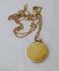 Vintage Gemini Mixed Metal Two Tone Necklace Chain 19  X 0 75  Hallmark Estate