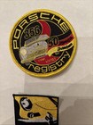 Vintage Porsche 356 Decal And Patched 356 Club