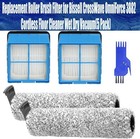 Roller Brush Filter Kit Replacement For Bissell Crosswave Omniforce 3882