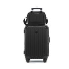 Travelers Club Midtown Hardside 4-piece Luggage Travel Set  Expandable  Black