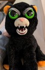 Feisty Pets William Mark Black Cat Katy Cobweb Stuffed Attitude Plush Animal