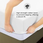    Extra Deep Fitted Sheet     100  Organic Cotton Flannel  Breathable  Anti-sli   