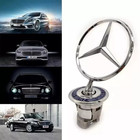 For Mercedes-benz Front Hood Ornament Mounted Standing Star Badge Emblem Us New