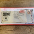 Fdc Lot Of 28 Cover Airmail Vintage Stamps 1957-70 s Us S Africa Mexico Columbia