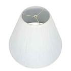 Mainstays 7x18x13  Empire Off-white Pleated Lamp Shade