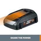 Worx 20v Max Lithium Powershare Battery Combo  wa3525x2wa3742 -sr