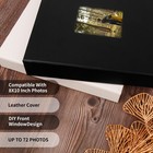 Photo Album 8x10 Holds 72 Photos  Leather Cover 8x10 Photo Album With Front W   