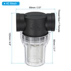 1 Inch Female In-line Strainer With 40 Mesh Stainless Steel Filter Screen