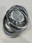 Set Of 3 Vintage Pewter Oval Serving Bowls