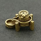 China Pure Copper                                       Mouse Push Stone Mill Zen Incense Burner Incense