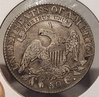 1829 Capped Bust Half Dollar In Xf Extra Fine Condition