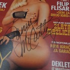 Jenny Mccarthy Playboy Slovenia March 2013 Signed Promo Photo Authentication Pro
