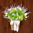 Door Hanger Basket Wreath Hanging Ornament Decorative Spring Wreath For Front