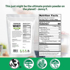 Ultra Whey Protein Isolate Powder - Pure  Unflavored  Unsweetened Whey Protein P