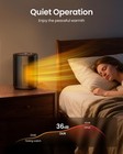 Electactic Space Heater For Indoor Use  Portable Electric Heater With Remote 