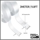 4 Rolls Double Sided Heavy Duty Tapes  Clear Two Sided Mounting Adhesive Tape   