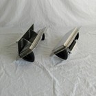 Trailer Roof Vent 1 Pair Aluminum Low Profile Popup   Gasket