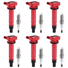 6 Pack For Toyota Tacoma 4runner 4 0l Uf495 Ignition Coil   Iridium Spark Plug