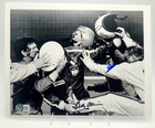 Bobby Allison Cale Yarborough Signed 8x10 Daytona Fight Photo Beckett Coa