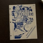 Vintage Atari Pole Position Ii Video Game Arcade Operator Manual