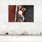 Sexy Beautiful Girl Canvas Poster Adult Naked Print Wall Art