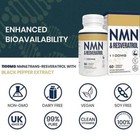 2 Pack Nm   Resveratrol Capsules 1100mg For Anti-aging   Antioxidant - 120 Count