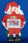 Santa Claus Polymer Clay Photo Frame Ornament Personalize 3-1 2  Free Ship New