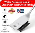 Steam Grill Brush Bristle Free  safe   Efficient  Cleaner 