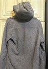 Nike Youth Fleece Sportswear Tech Fleec Full Zip Winterized Hoodie Gray Size Xs
