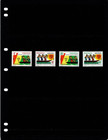  2 45 Scott Value  - 1977 Rwanda Flags Independence 15 Years Cv Mnh Nh Umm
