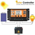 100a Solar Panel Regulator Charge Controller Auto Focus Tracking 12 24v Us