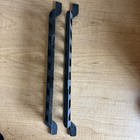 Vintage Cast Iron Fireplace Floor Grates  Bumper Or Guard And Or Sides  Pieces