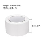 Cloth Bookbinding Repair Tape Roll 2 6 Inch X 49 Yards 5 3 Mil White