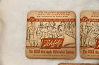 Lot Of 5 Vintage Schlitz Beer Coasters - See Photos