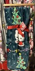 Hello Kitty Christmas Green Throw Blanket New Design 60   x70    Rare