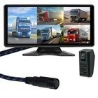 5 Channel 4k Rv Backup Camera System 10 36  Dvr Monitor For Truck Rear Side View