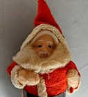 Antique Vtg Christmas Santa Claus Japan Celluloid Face 6 5 Inches 