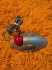 Logitech Trackman Usb Red Marble Trackball Mouse T-bc21 Tested