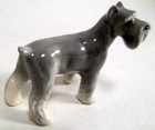 Vintage 1989 Hagen Renaker Schnauzer Dog Miniature Porcelain Figurine Excellent