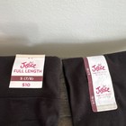 Justice Girls Full Length Solid Black Leggings Size S  7 8  2 Pairs