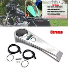 Chrome Long Rider Style 19 6  Dash Panel For Harley Softail Electra Super Glide