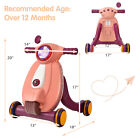 Baby Sit To Stand Learning Walker W  Lights   Sounds Kids Activity Center Pink