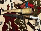 Wow  Antique Islamic Afghan Khyber Knife Straight Blade Short Sword Dagger Rare