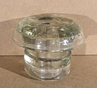 Early 1900s Clear Glass Hemingray 109 Telephone Pole Insulator