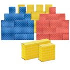  At Play Heavy Duty Jumbo Cardboard Building Blocks  40 Pack  Large And Medium 