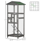 Big Aviary Outdoor Bird Cage For Finches  Parrot  Parakeet  Grey