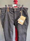 Highway 21 Palisade Women s Motorcycle Jeans - Black Denim Size 16 - Ntw