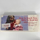 How To Teach Your Baby To Read Kit Flashcards Book Set Glenn Doman Vintage 1991