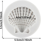 Seashell Polymer Clay Molds Shell Silicone Mold For Epoxy Resin Casting Diy Craf